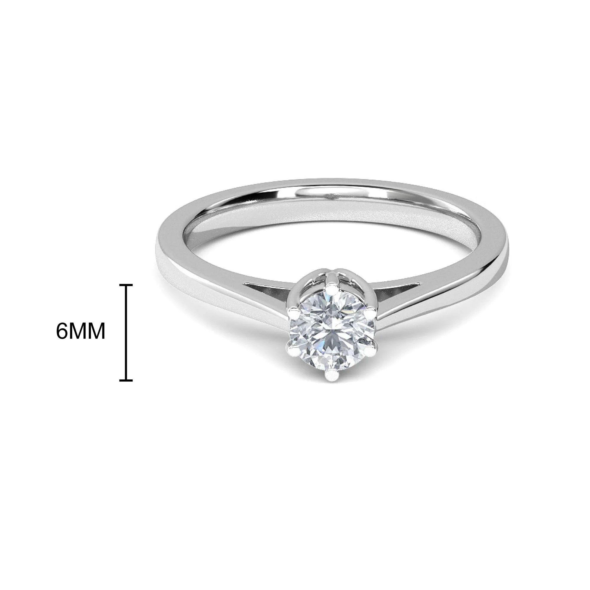 0.33 CT Freya Solitaire Ring