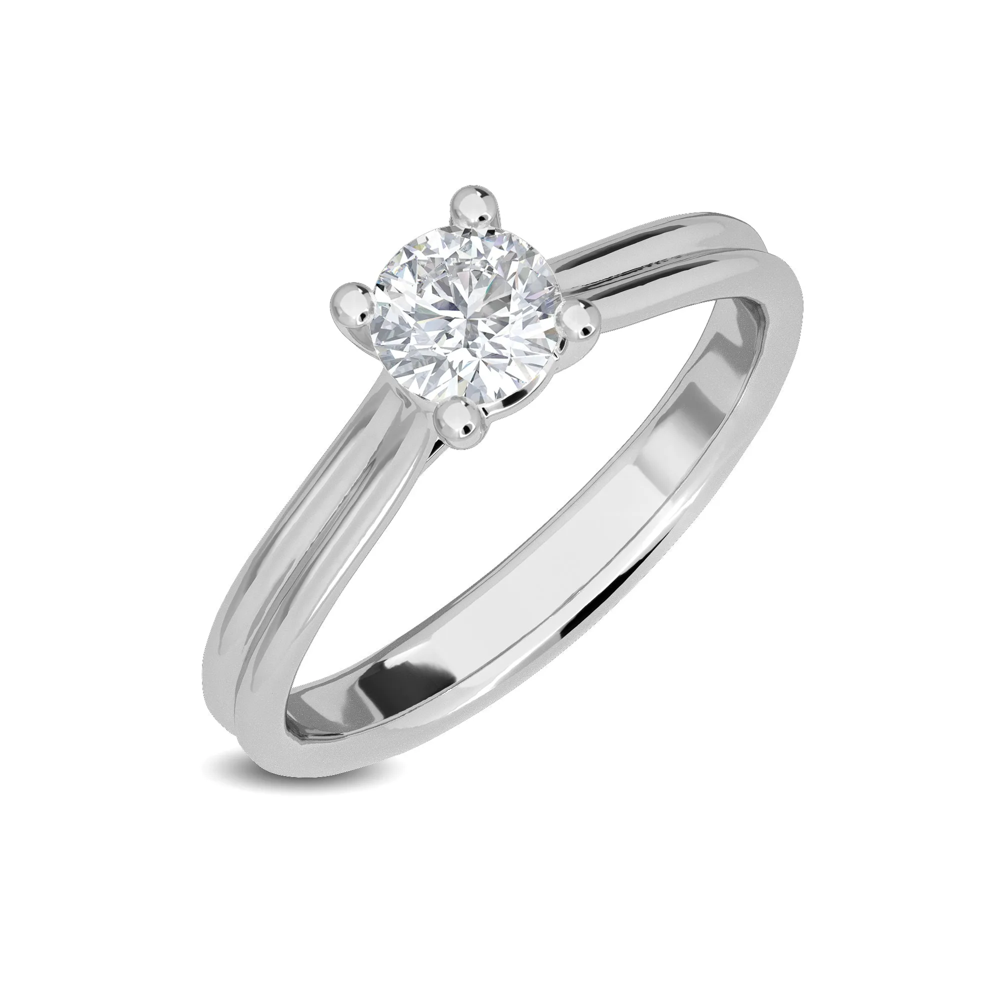 0.50 CT Melike Solitaire Ring