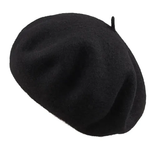 100% Wool Winter Fashion Cap Beret