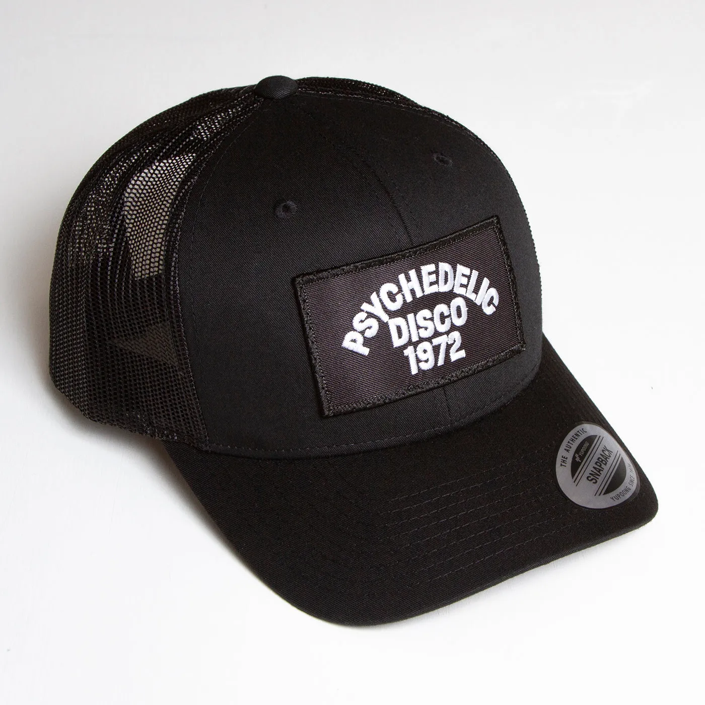 1972 Psychedelic Disco - Trucker Cap - Black