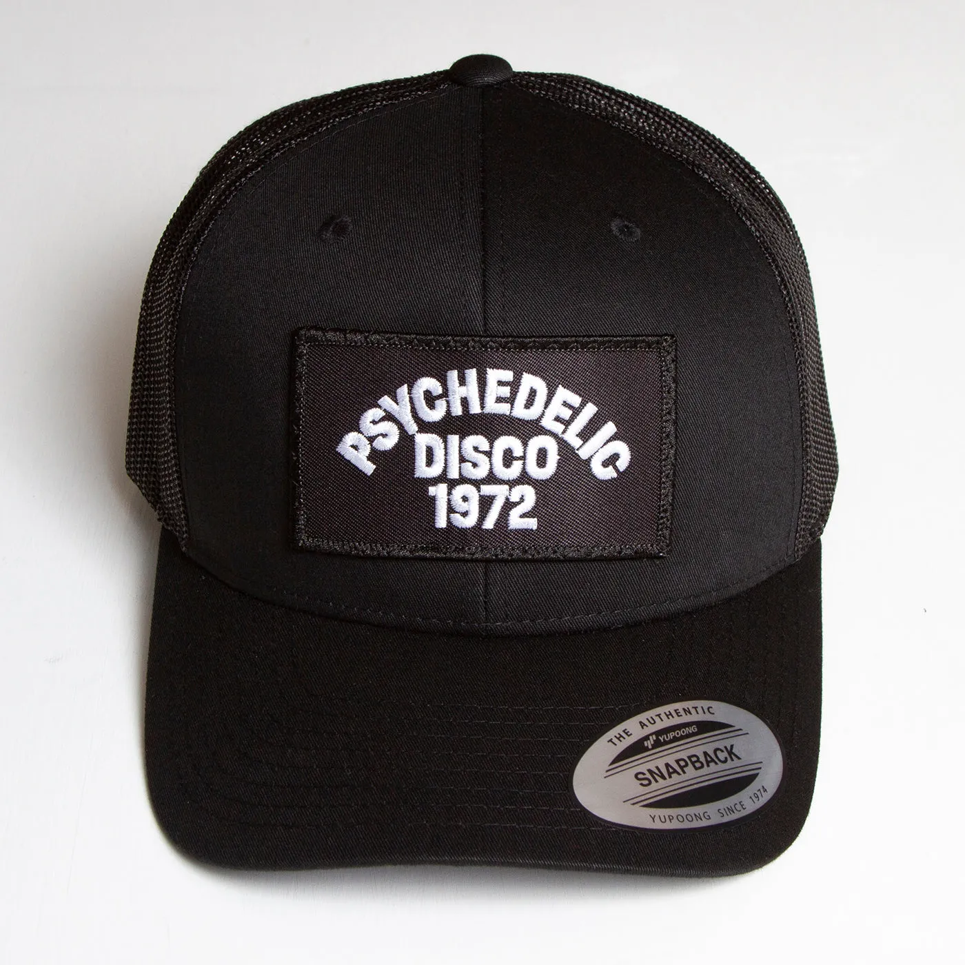 1972 Psychedelic Disco - Trucker Cap - Black