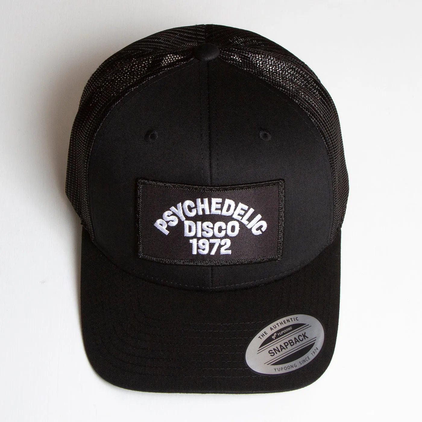 1972 Psychedelic Disco - Trucker Cap - Black