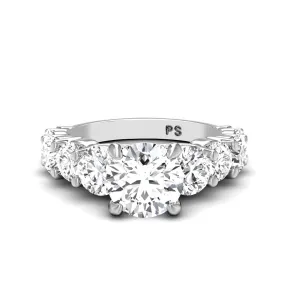 2.85-4.00 CT Round Cut Diamonds - Engagement Ring