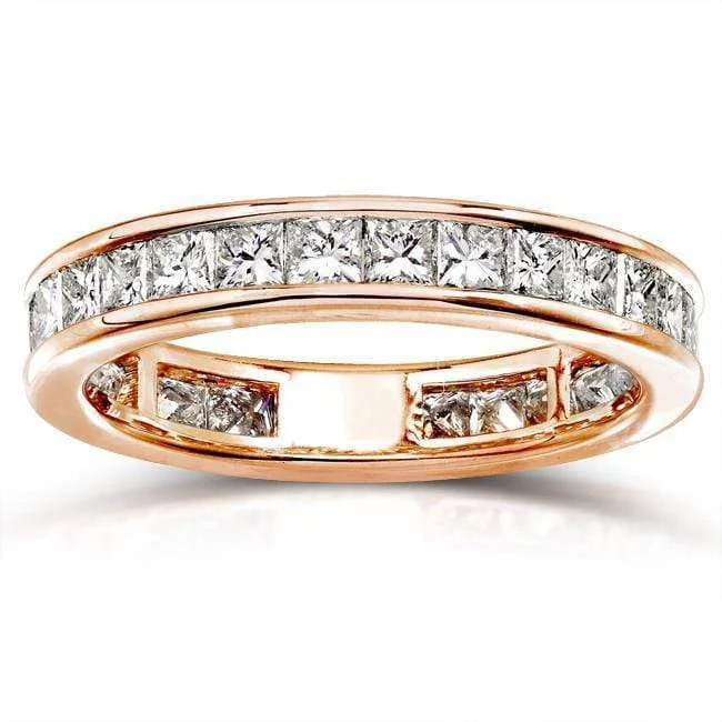 2ct.tw Princess Diamond Channel Eternity