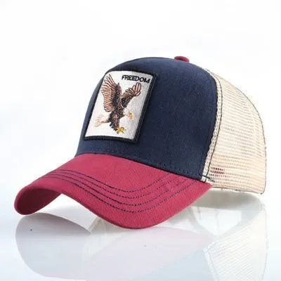 8 Kinds of embroidery animal Baseball Caps