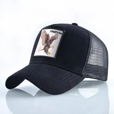 8 Kinds of embroidery animal Baseball Caps