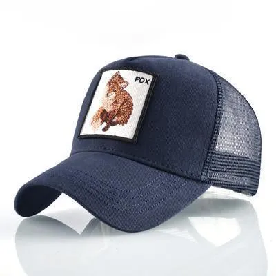 8 Kinds of embroidery animal Baseball Caps