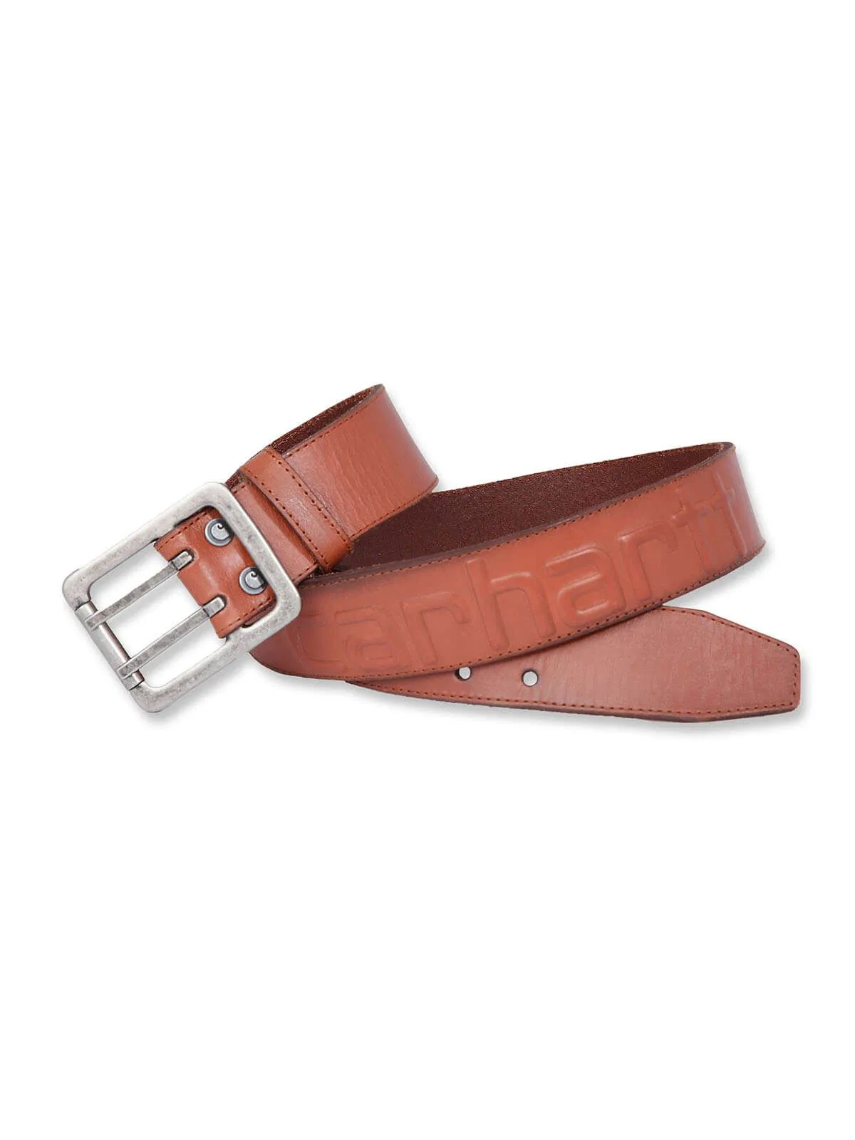 A0005656&#x20;Belt&#x20;Leather&#x20;with&#x20;Logo&#x20;-&#x20;Carhartt