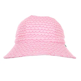 Acorn Pink Waves Wide Brim SWIM Hat