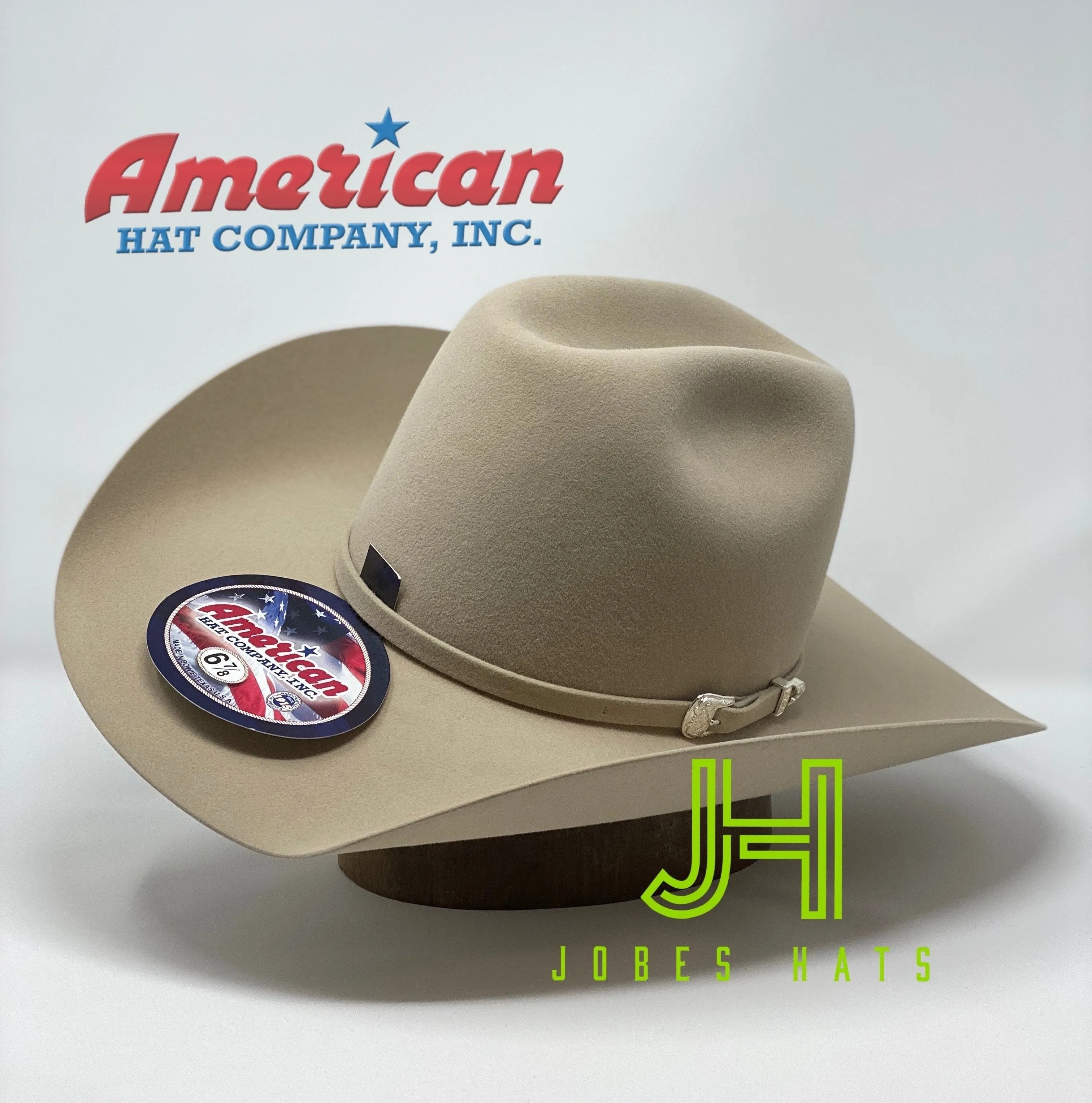 American Hat Co Felt 7X Silverbelly 4 1/4 Brim