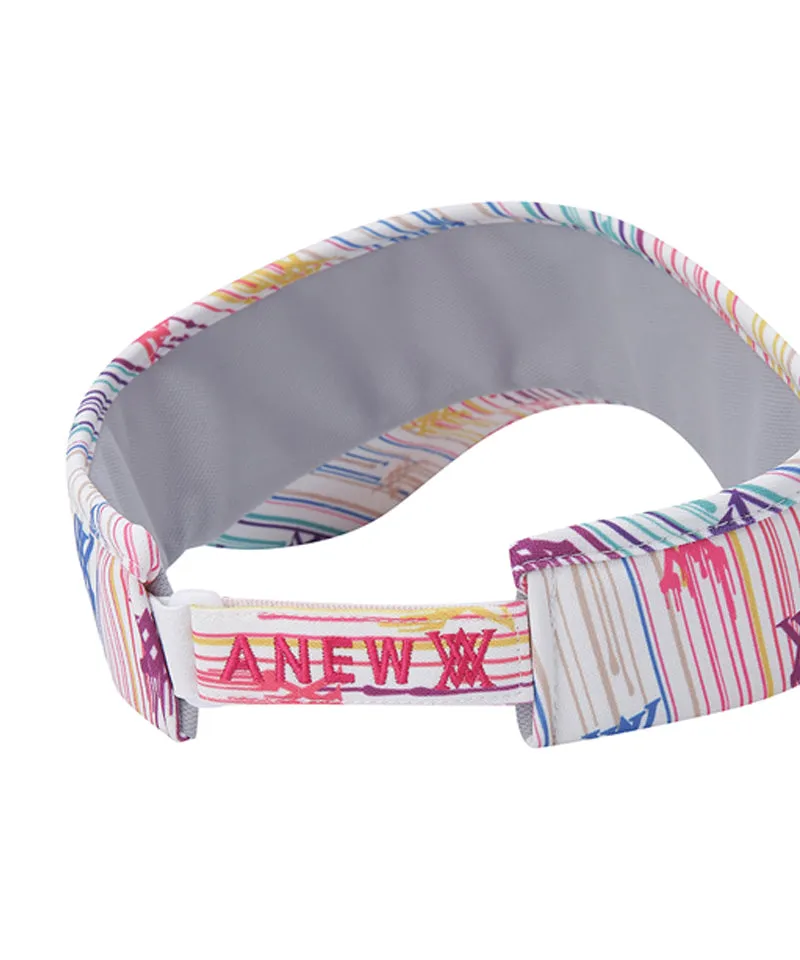 ANEW Unisex Color Pattern Visor - Multi