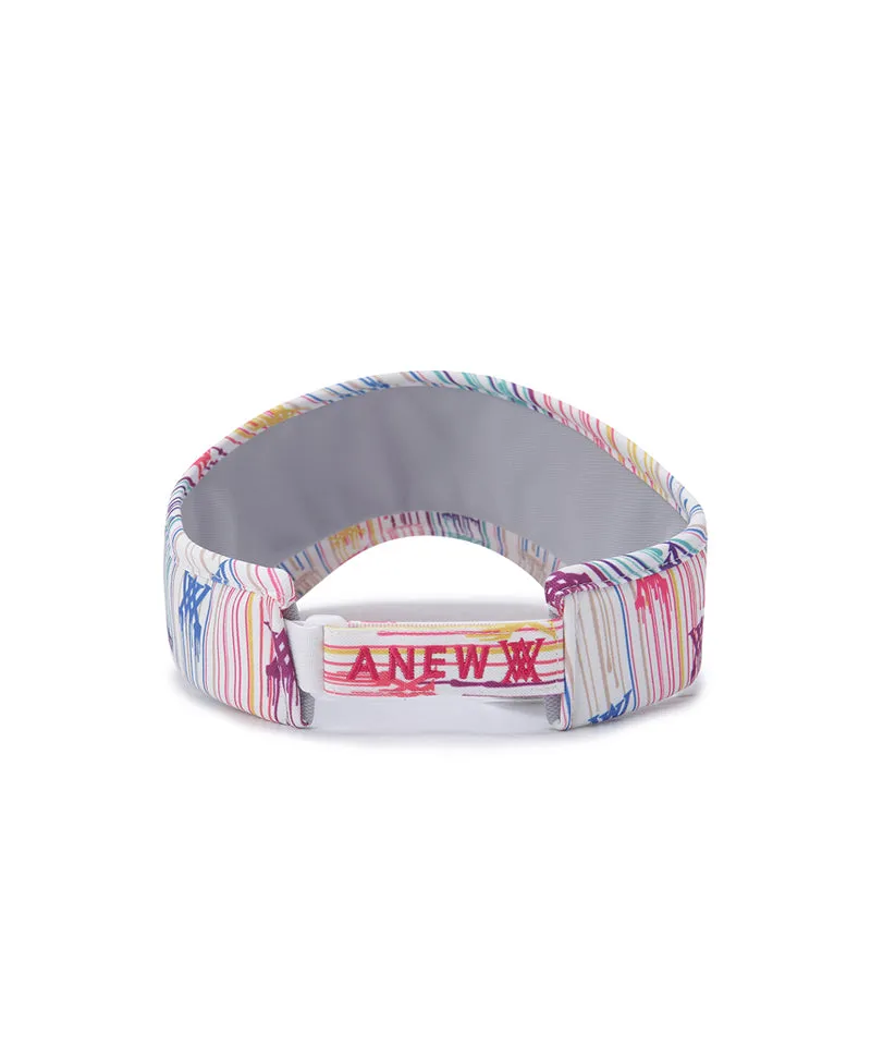 ANEW Unisex Color Pattern Visor - Multi