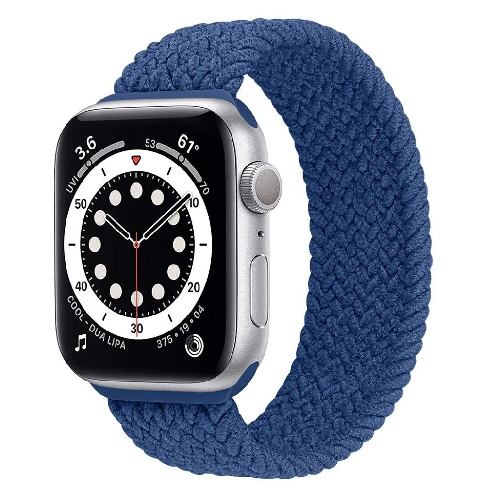 Apple Watch 40mm pattern nylon watch strap - Blue