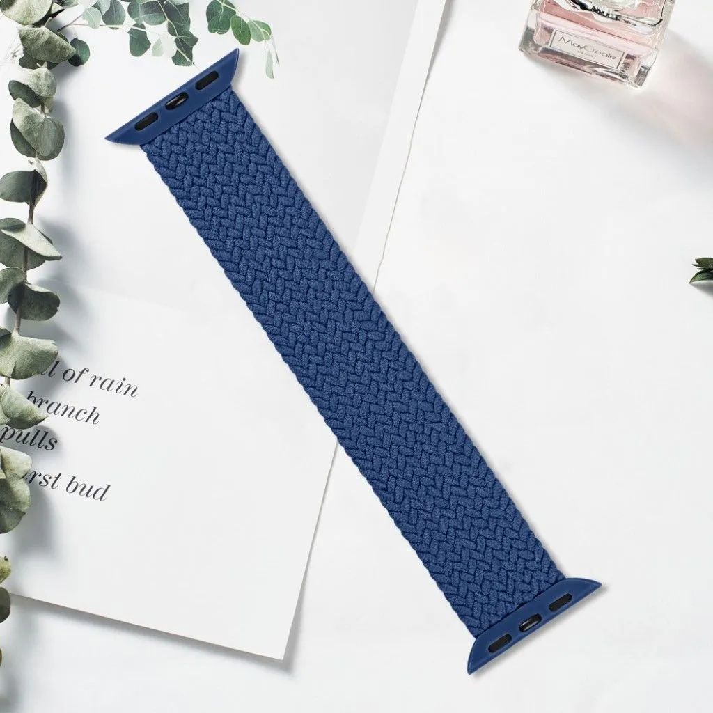 Apple Watch 40mm pattern nylon watch strap - Blue