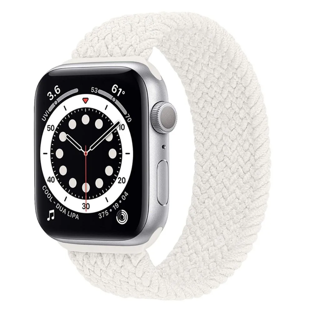 Apple Watch (41mm) elastic watch strap - Pearl White / Size: M