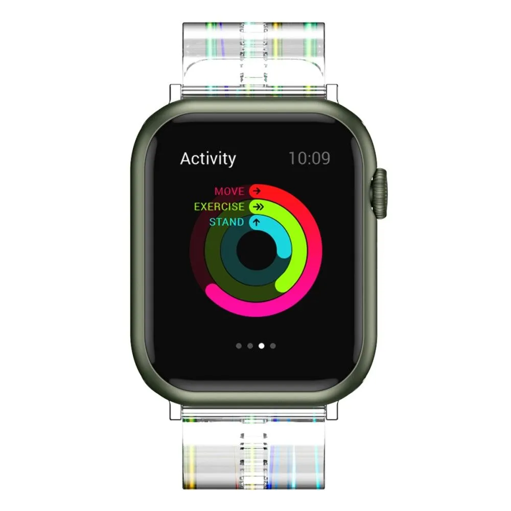 Apple Watch (45mm) flexible transparent watch strap - Transparent