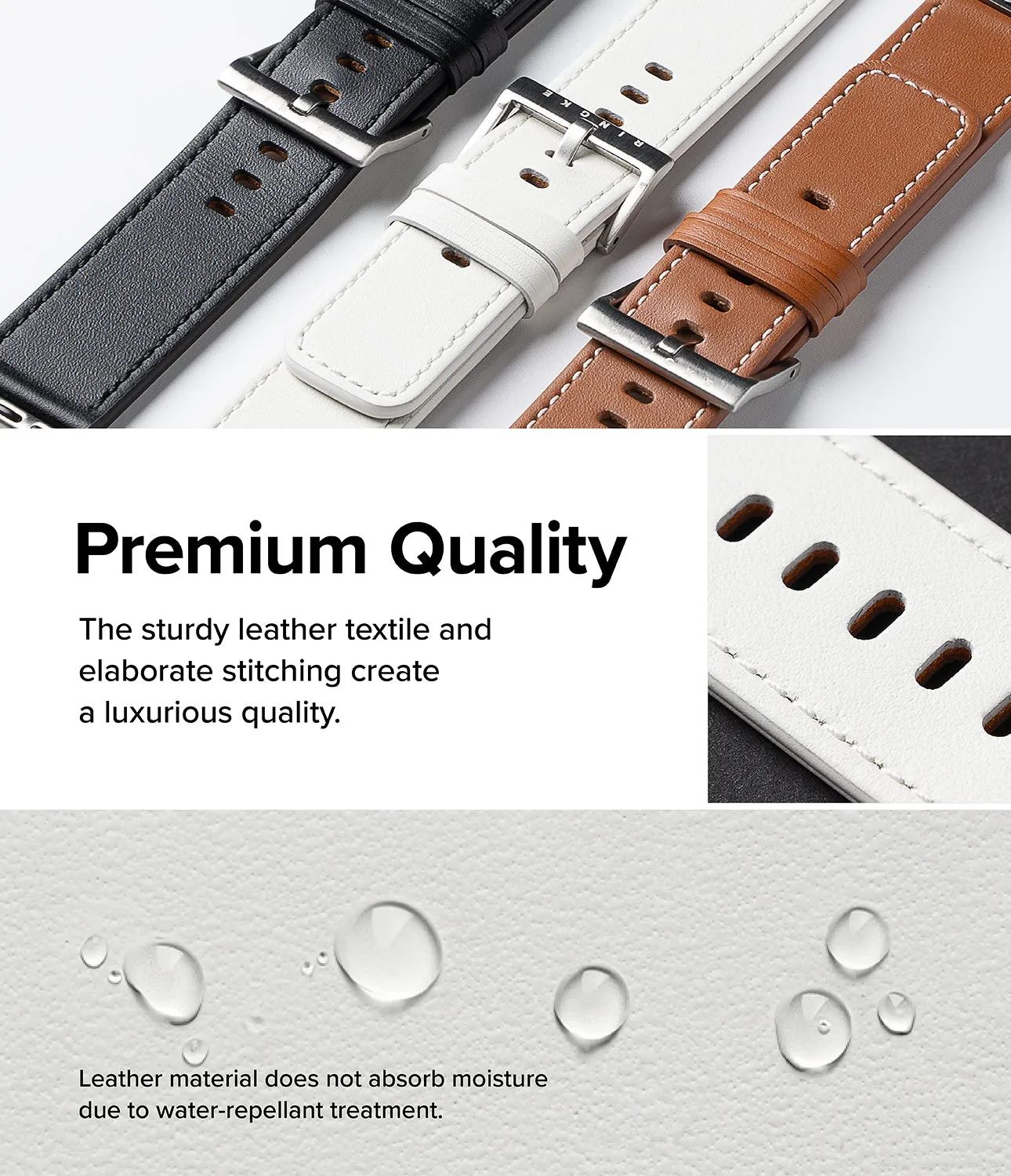 Apple Watch 49mm / 45mm / 44mm / 42mm | Leather One Basic Bold