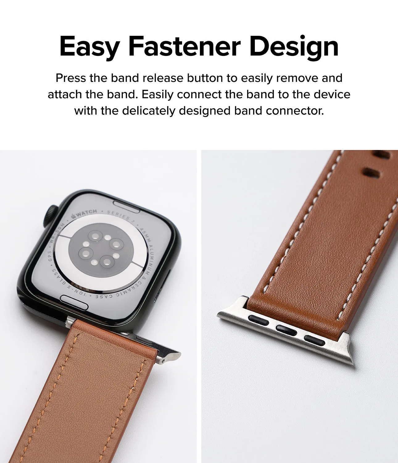 Apple Watch 49mm / 45mm / 44mm / 42mm | Leather One Basic Bold