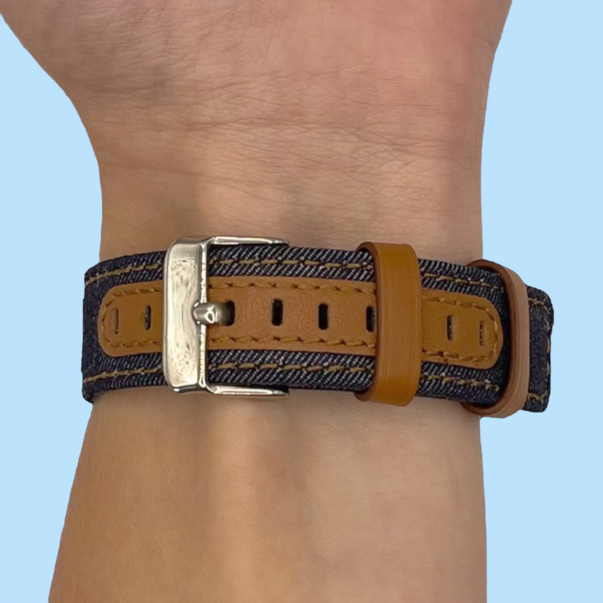 Apple Watch Denim & Leather Watch Straps