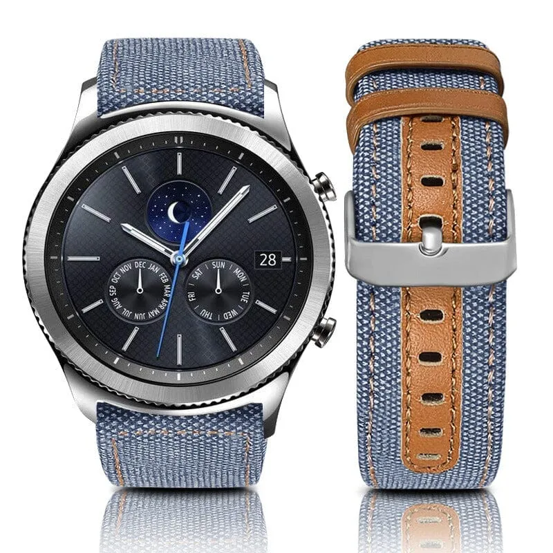 Apple Watch Denim & Leather Watch Straps