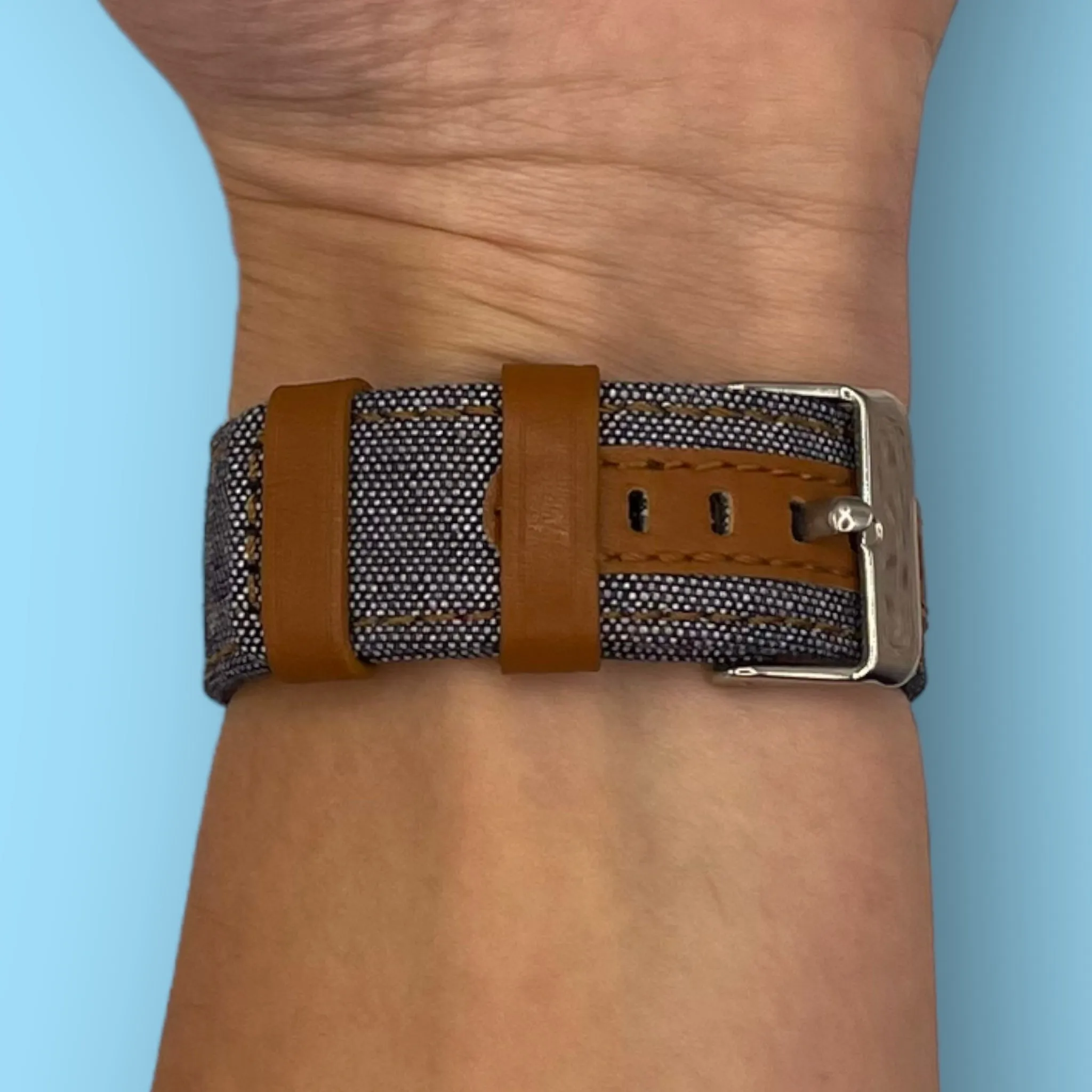 Apple Watch Denim & Leather Watch Straps