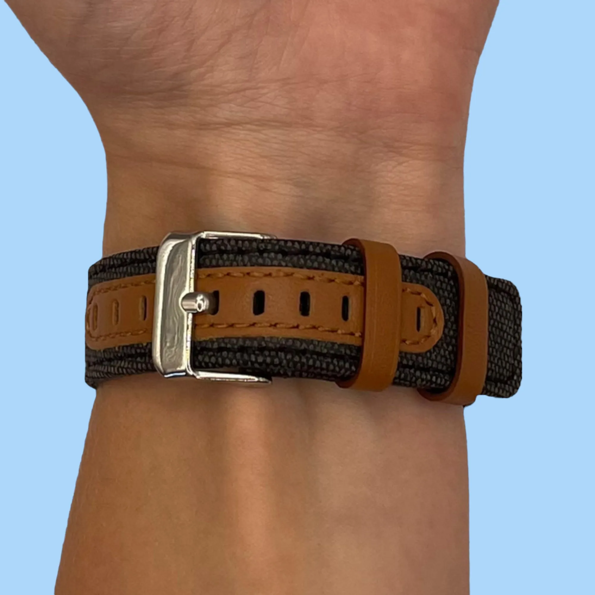 Apple Watch Denim & Leather Watch Straps