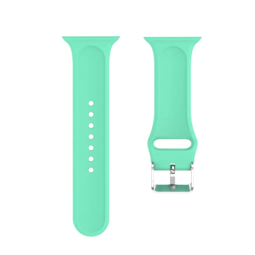 Apple Watch Series 5 44mm rhombus silicone watch band - Green