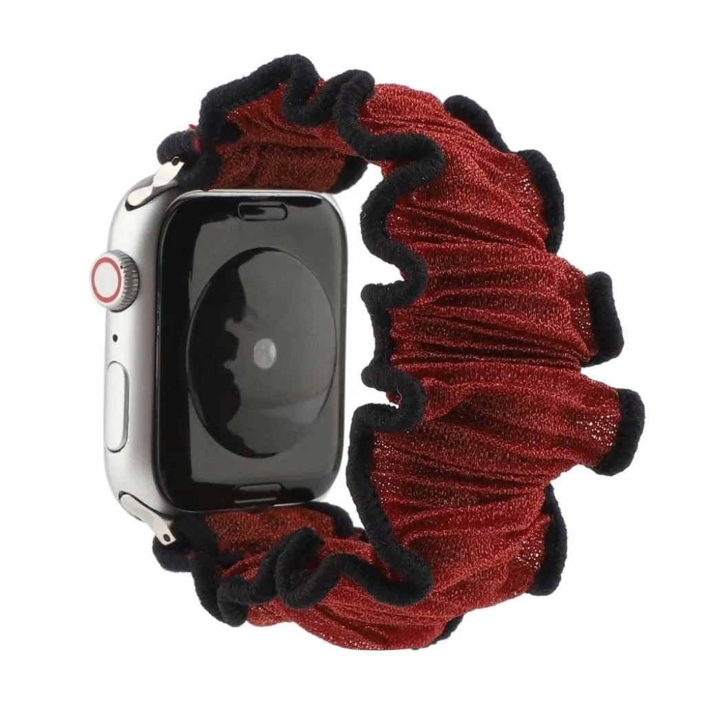 Apple Watch Series 6 / 5 44mm hair band themed watch band - Red