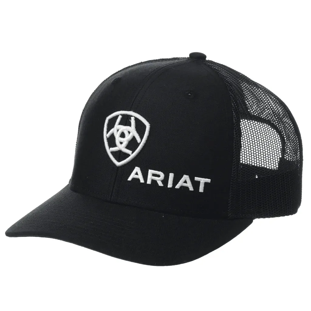 Ariat Black Shield Logo SnapBack