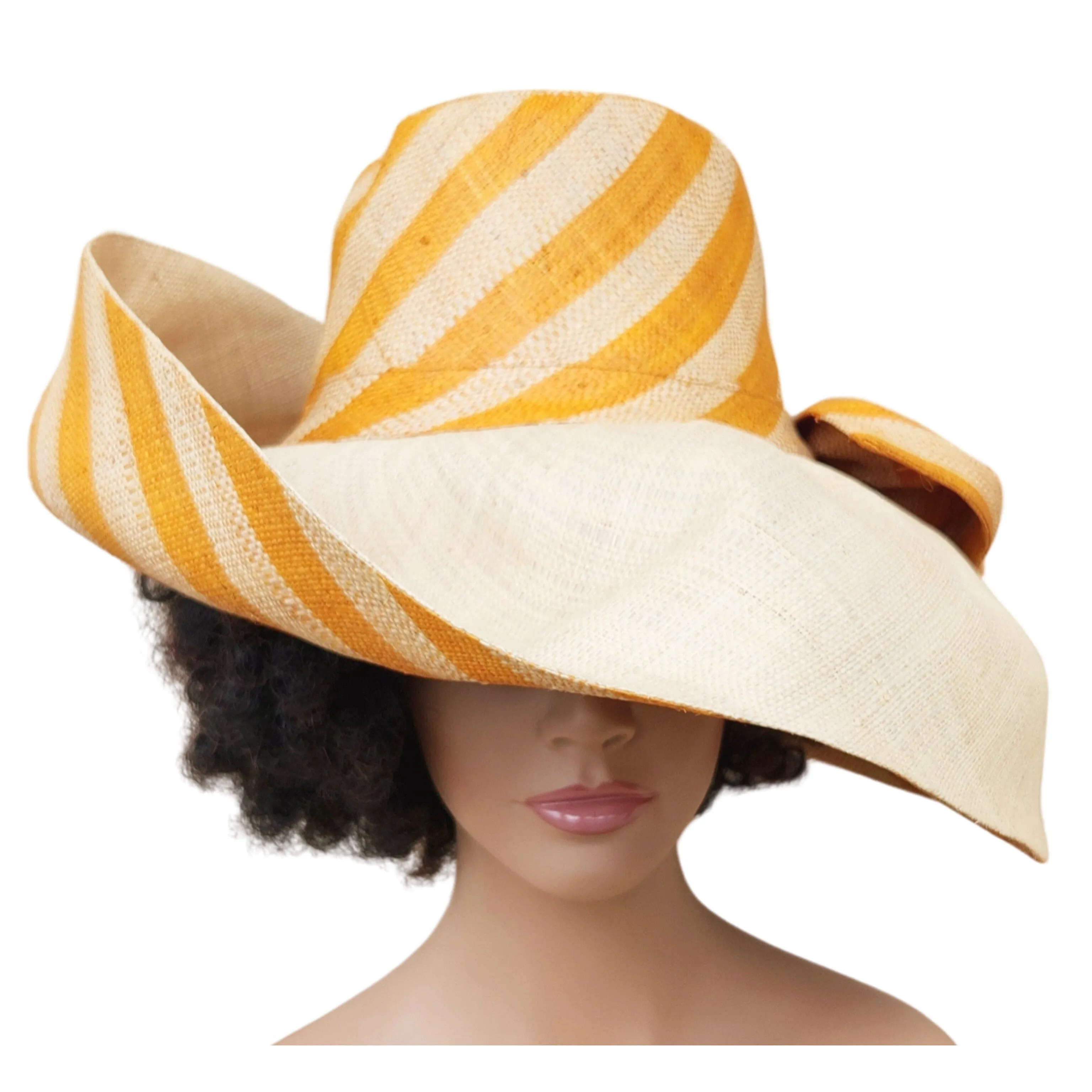 Ayize: Madagsacar Big Brim Raffia Sun Hat