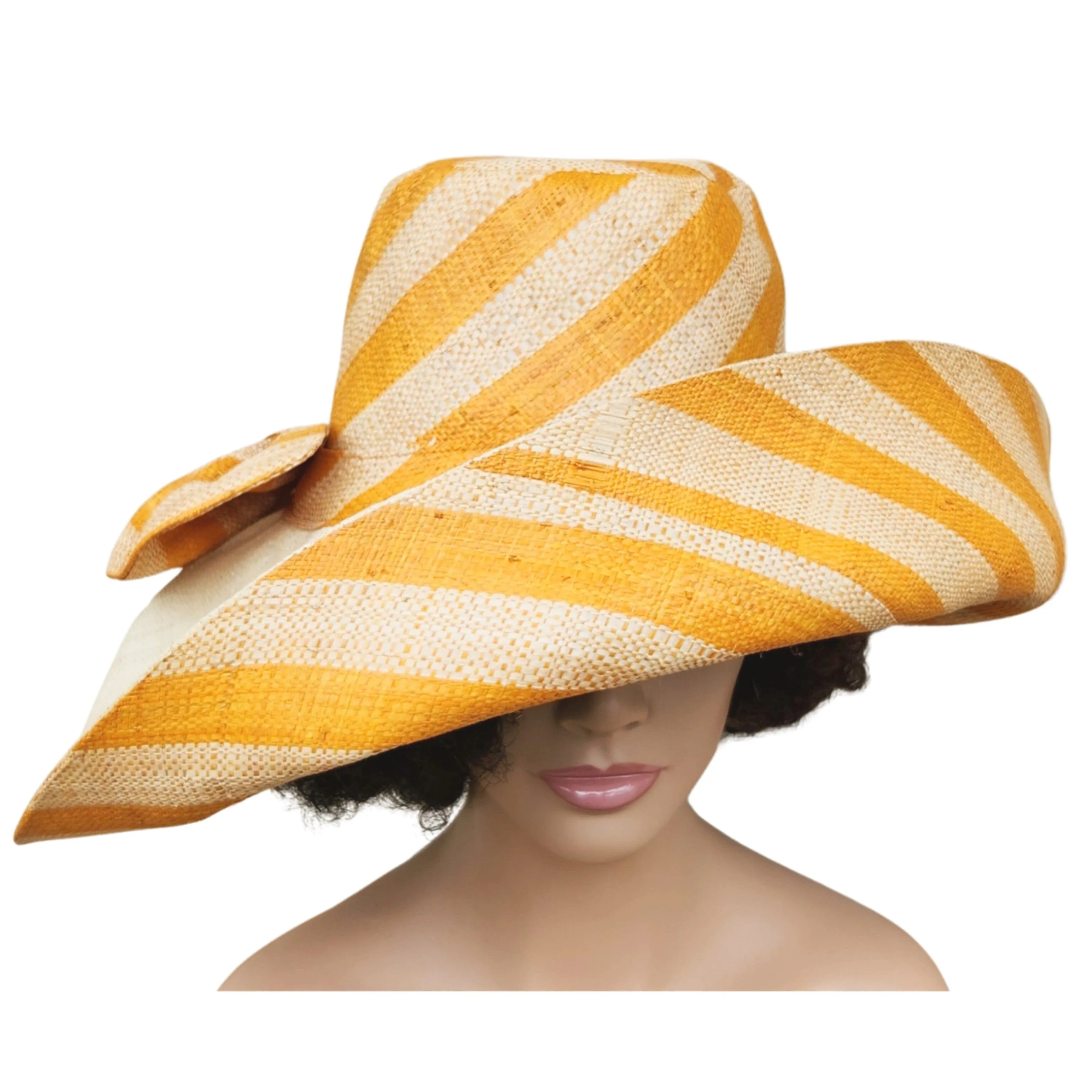 Ayize: Madagsacar Big Brim Raffia Sun Hat