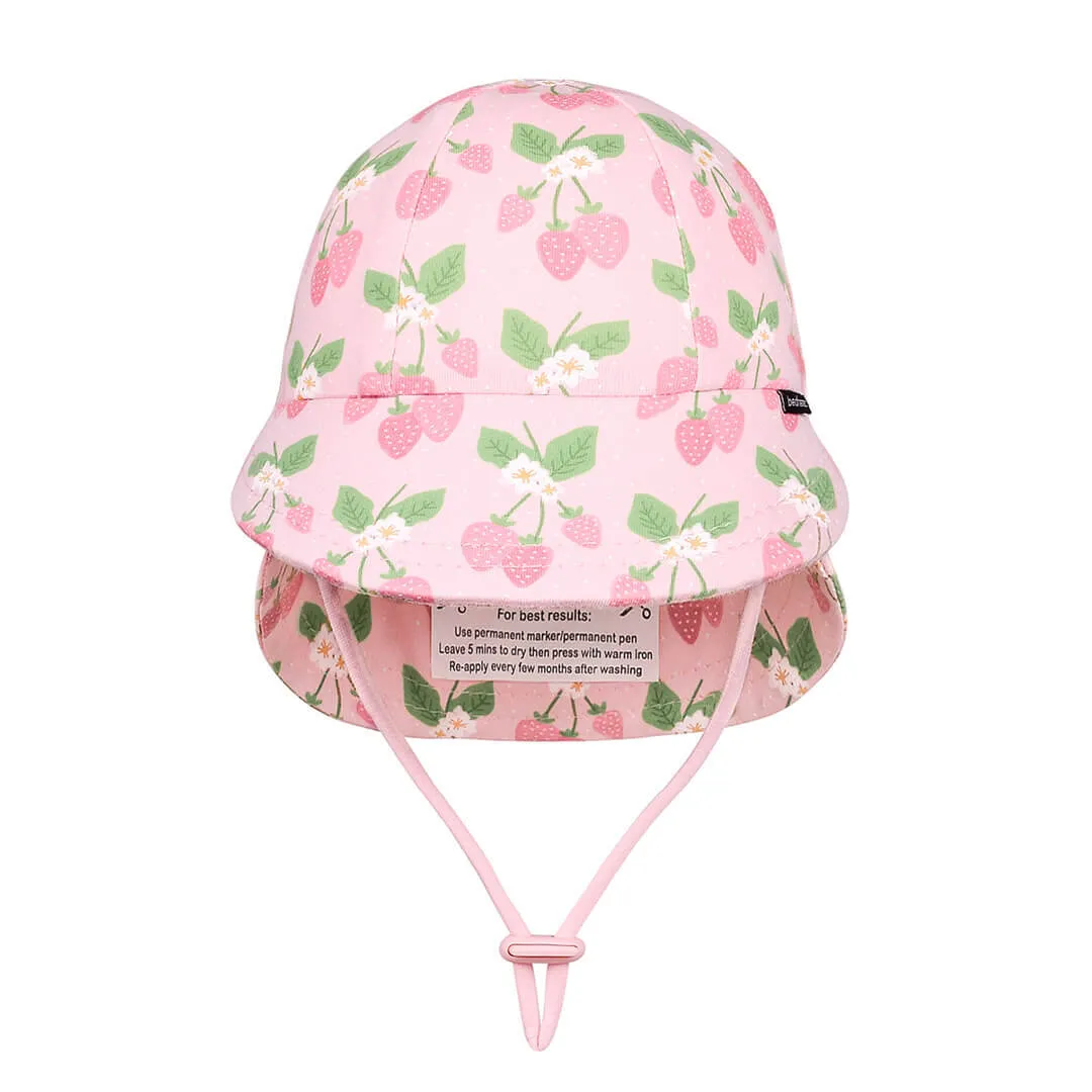 Bedhead Baby Legionnaire Flap Sunhat - Strawberry