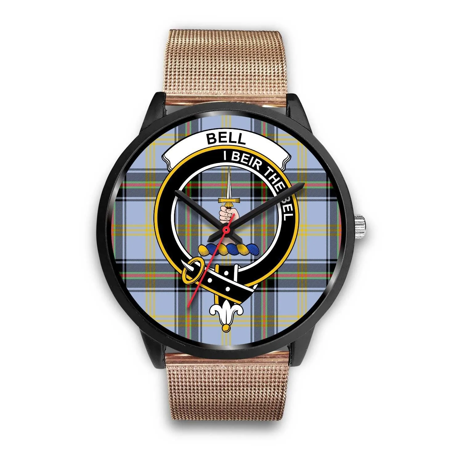 Bell of the Borders Clan Badge Tartan Black Watch