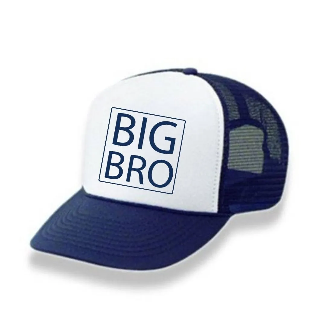 Big Bro Blue Trucker Hat