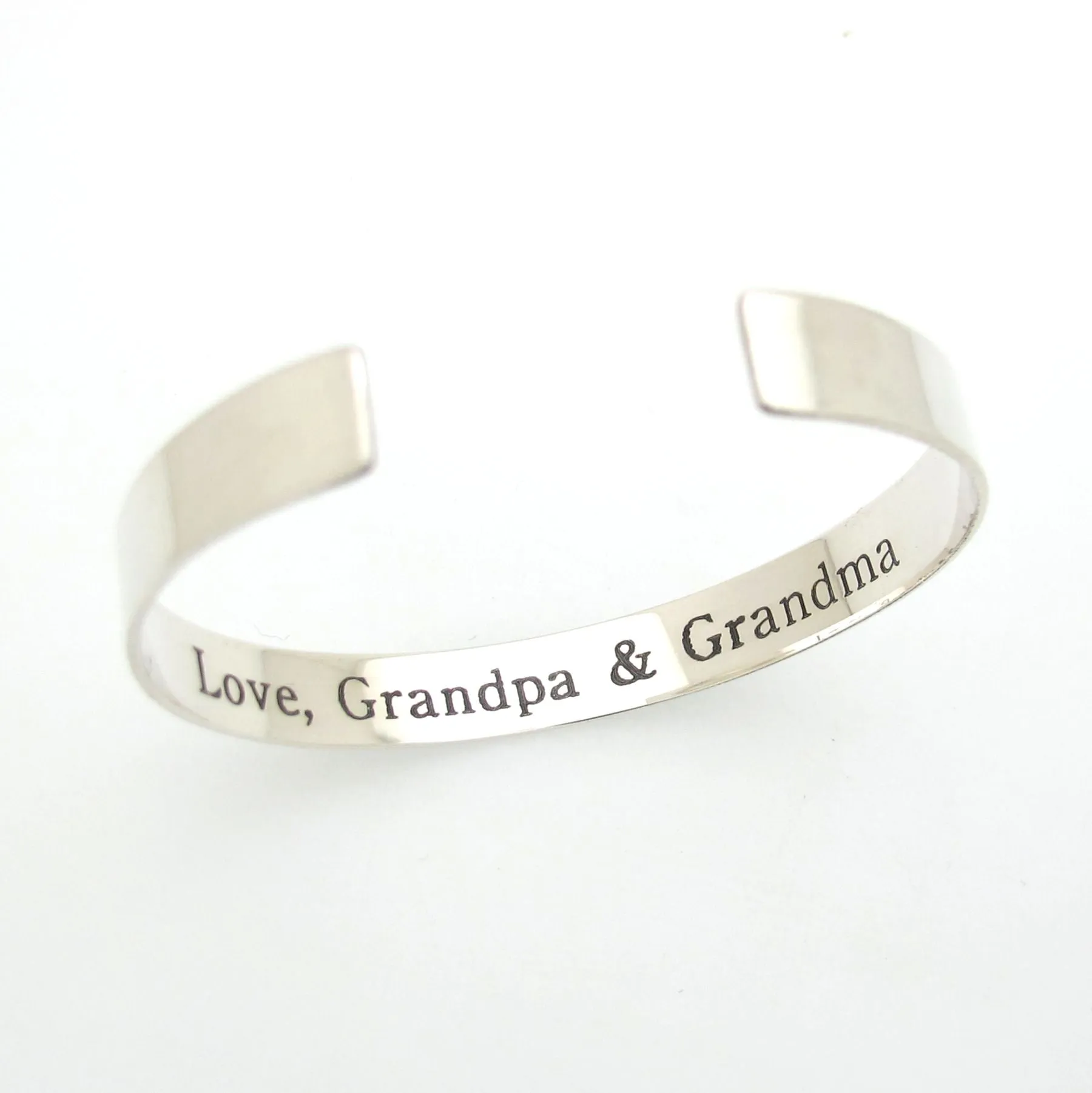 Birthday Gift for Dad - Engraved Bracelet