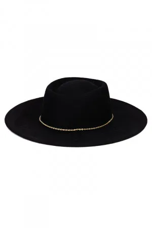 Black fedora Hat