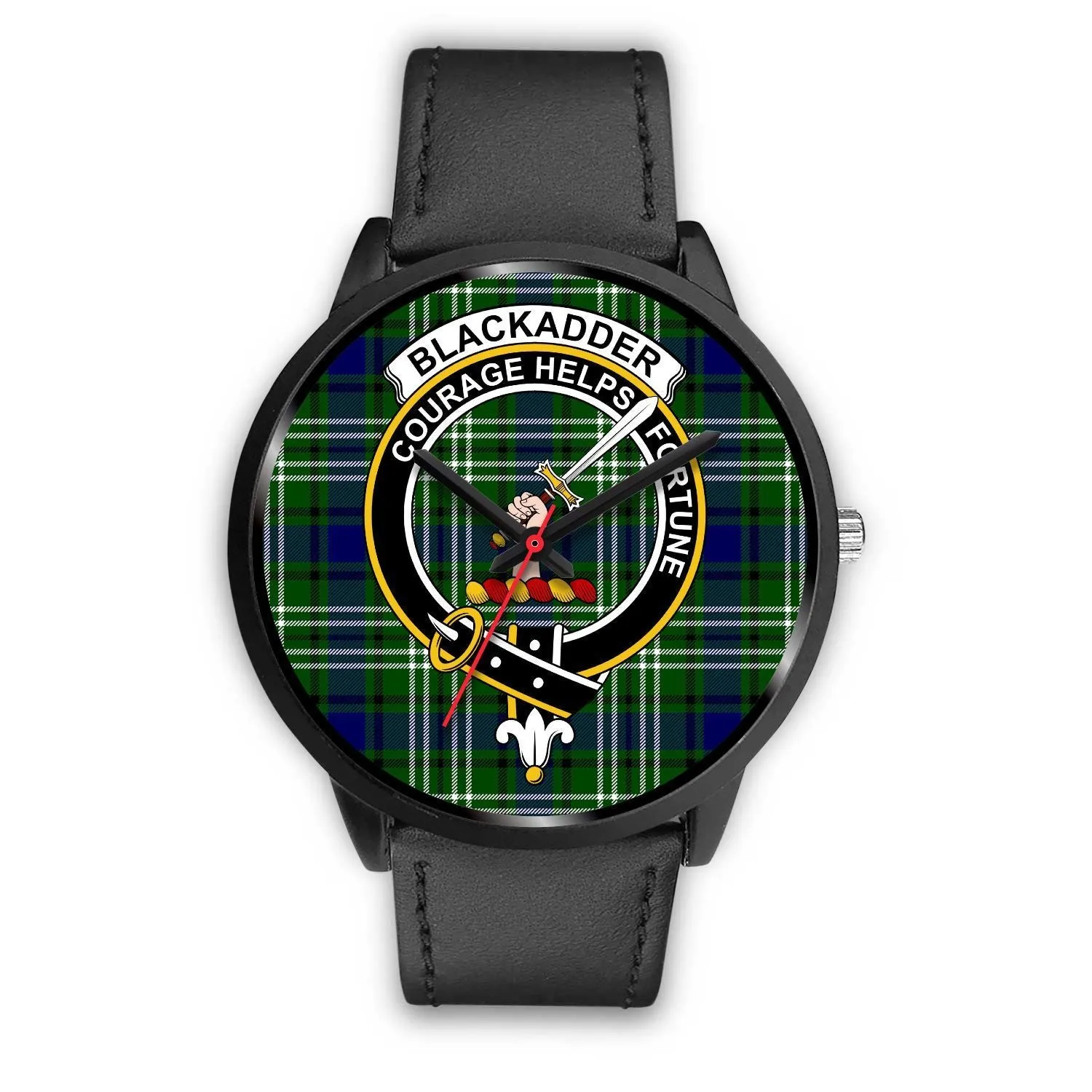 Blackadder Clan Badge Tartan Black Watch