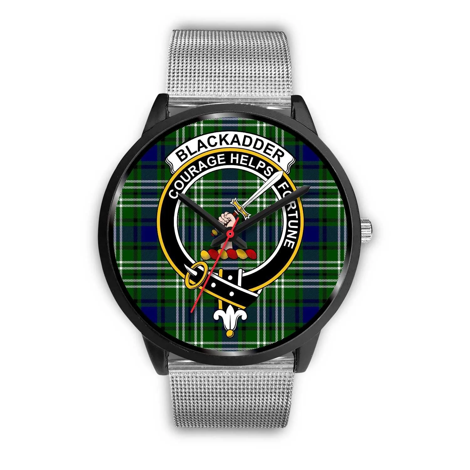 Blackadder Clan Badge Tartan Black Watch