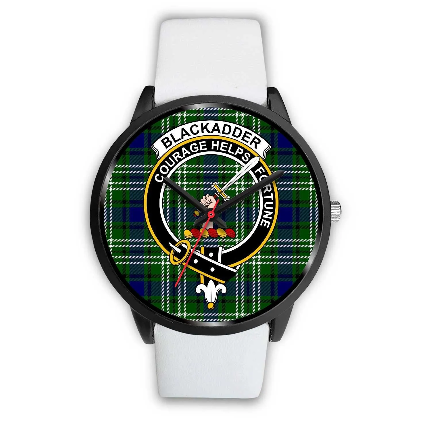 Blackadder Clan Badge Tartan Black Watch