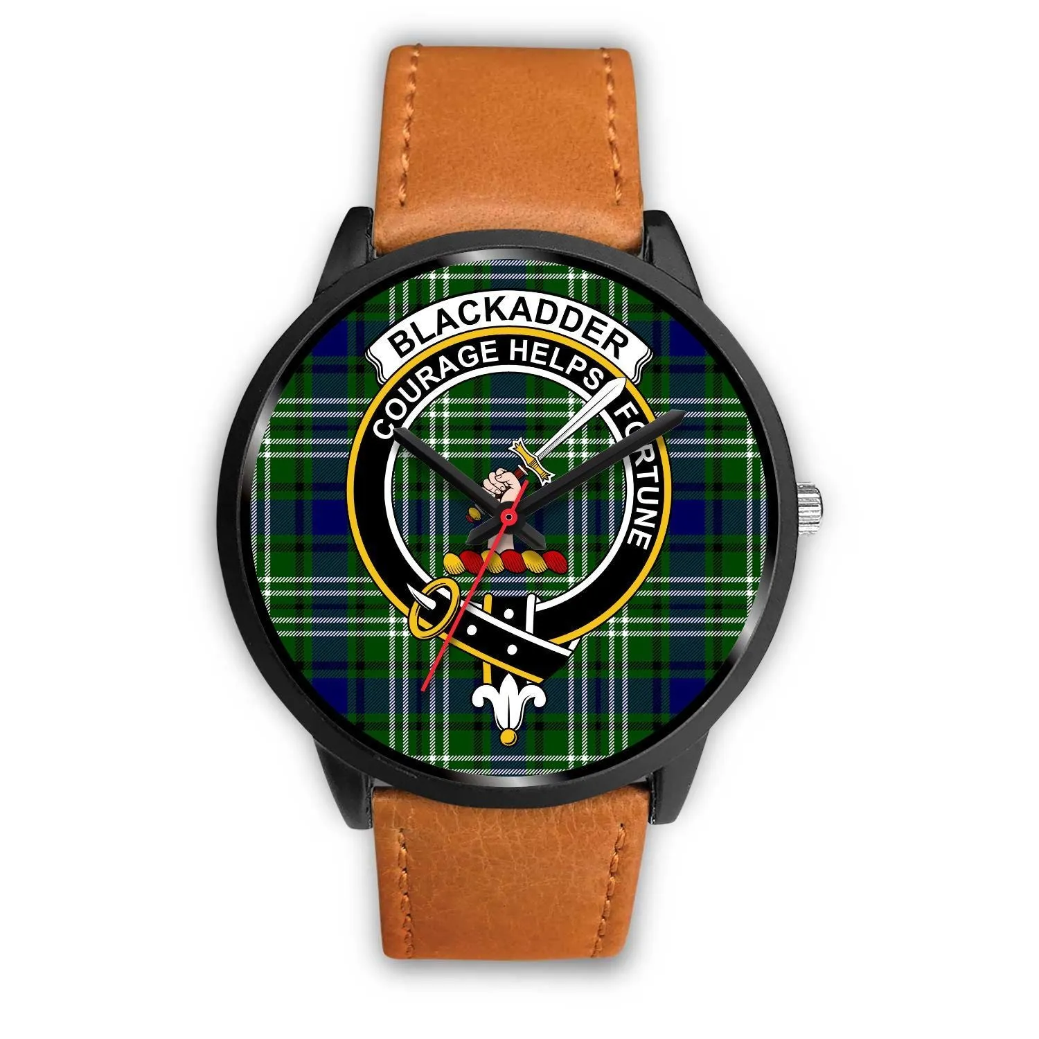 Blackadder Clan Badge Tartan Black Watch