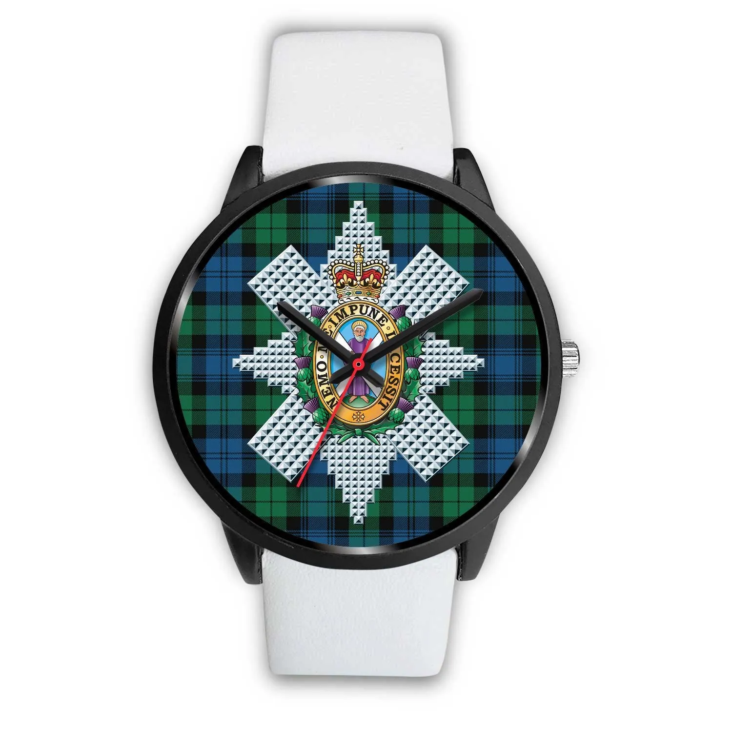 Blackwatch Ancient Clan Badge Tartan Black Watch