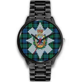 Blackwatch Ancient Clan Badge Tartan Black Watch