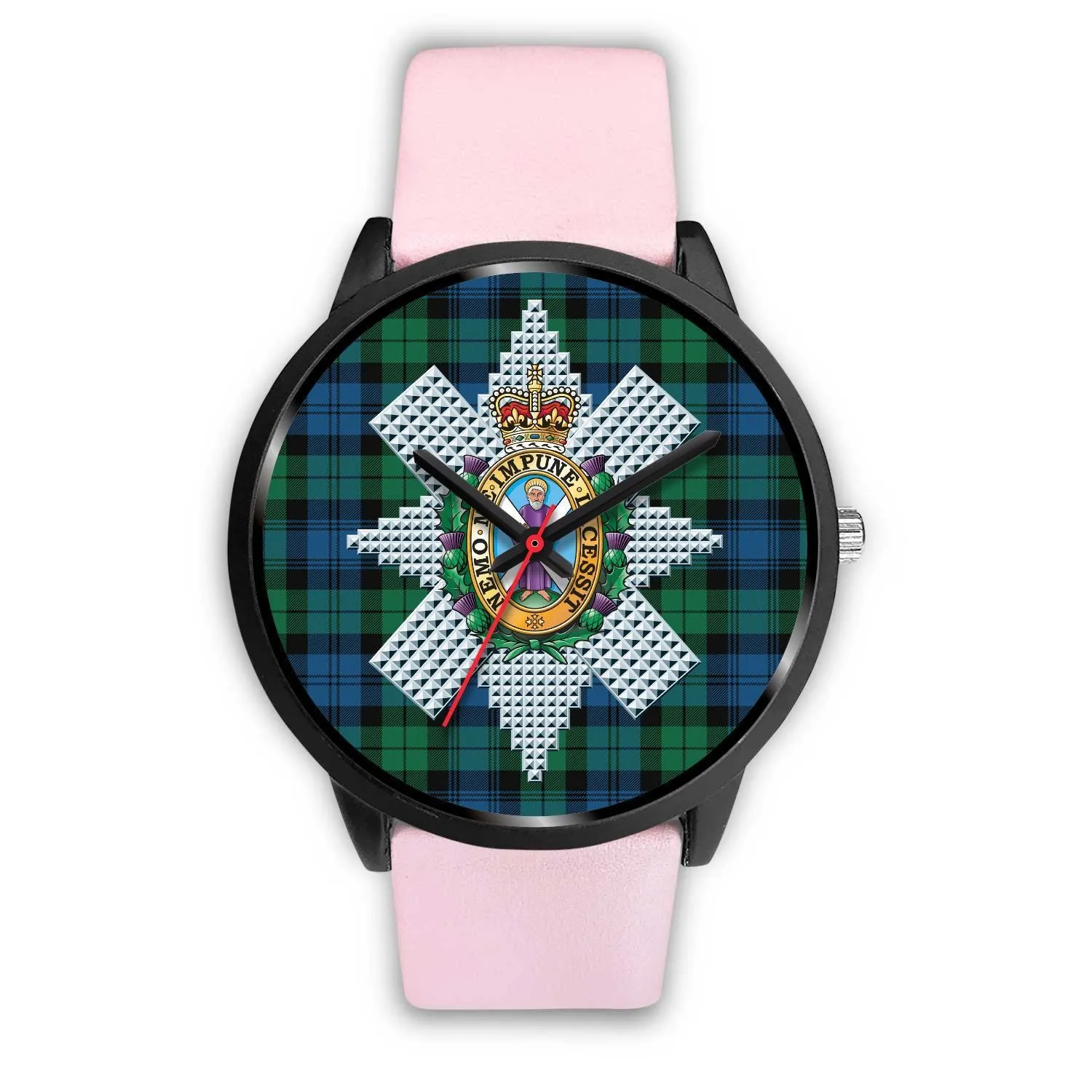 Blackwatch Ancient Clan Badge Tartan Black Watch