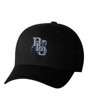 BLO Embroidered Black Flex Fit Hat