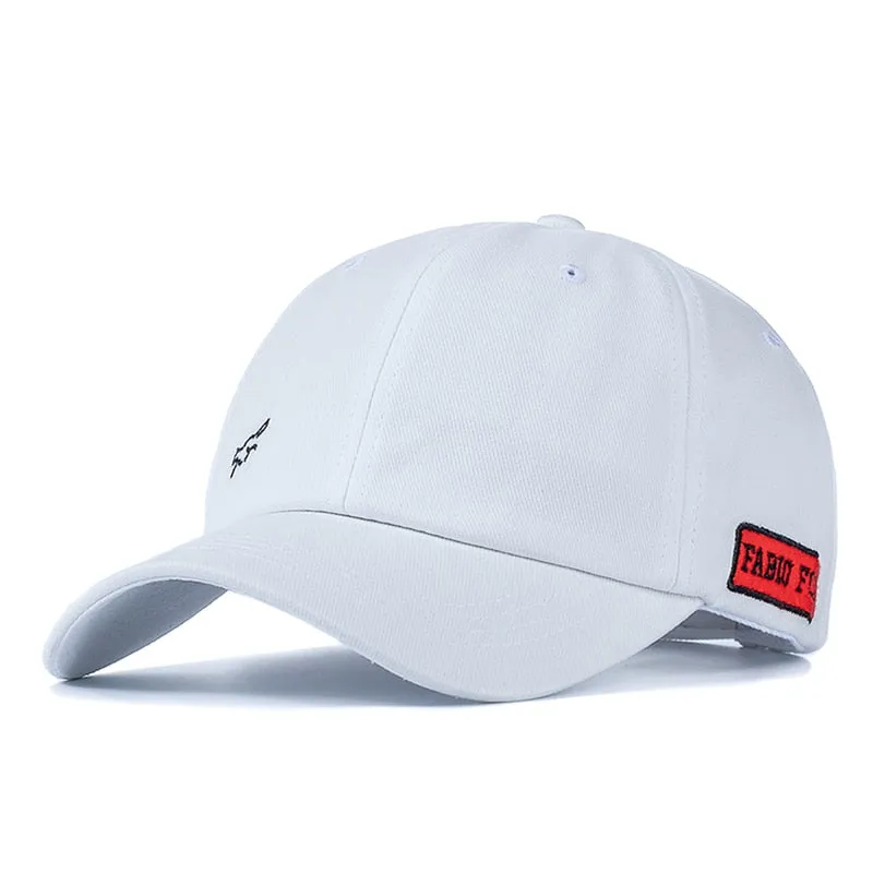 Brand Stylish Cotton Hats For Women Men Fashion Fox Embroidered Baseball Cap Adjustable Outdoor Streetwear Baseball Hat