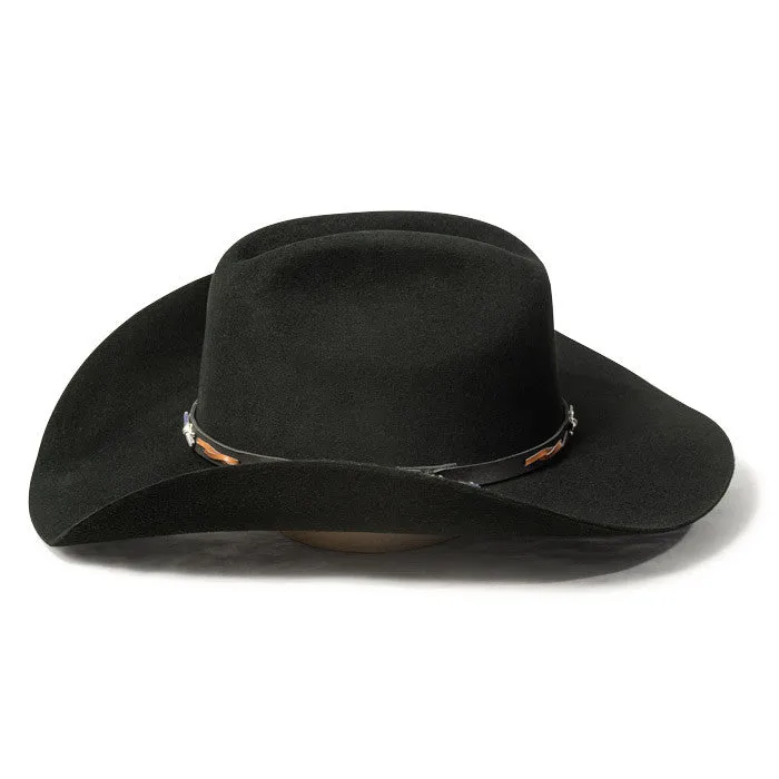 Bullhide Hats by Montecarlo - "Buckaroo" Barbed Wire 6X Wool Felt Cowboy Hat