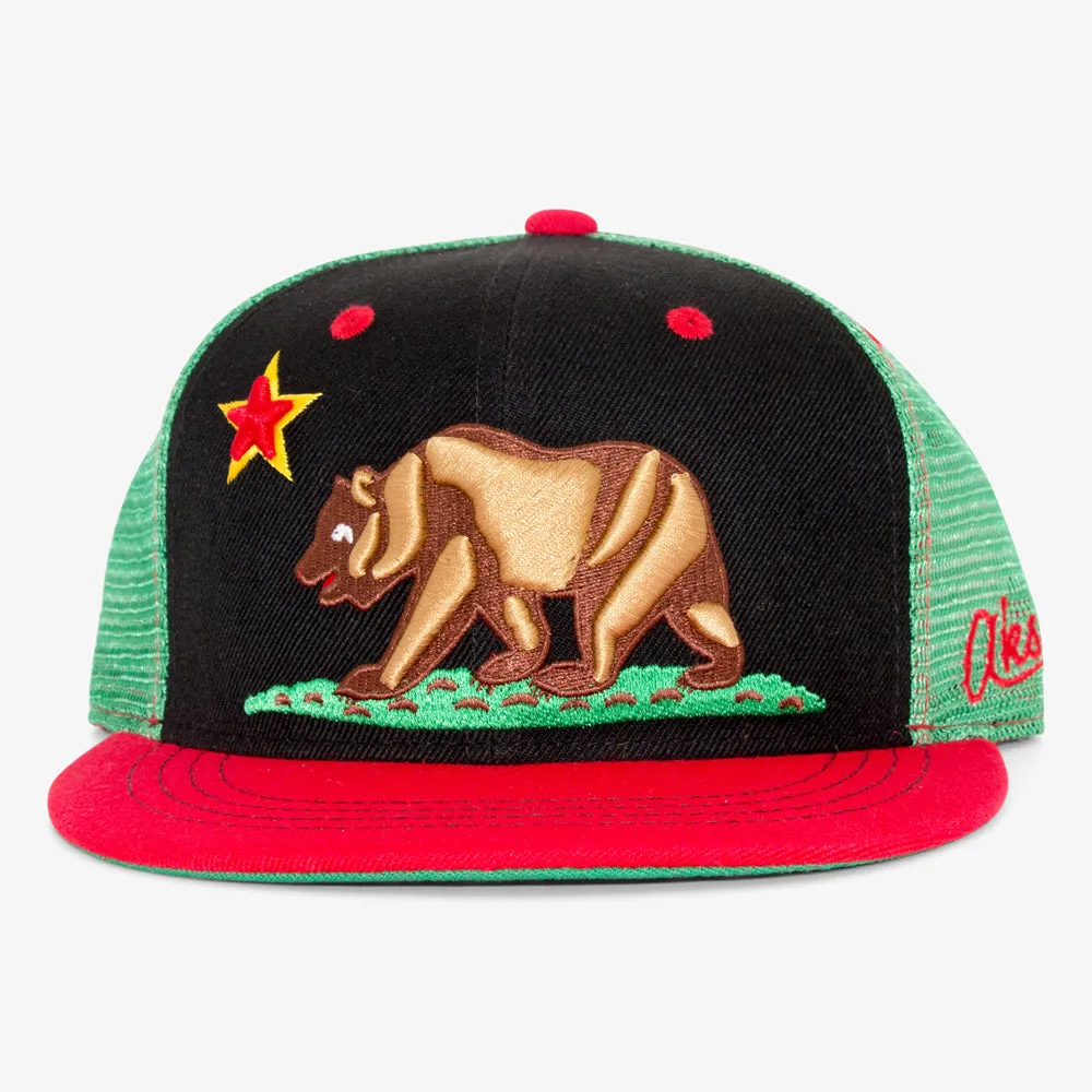 California Grizzly Trucker Hat