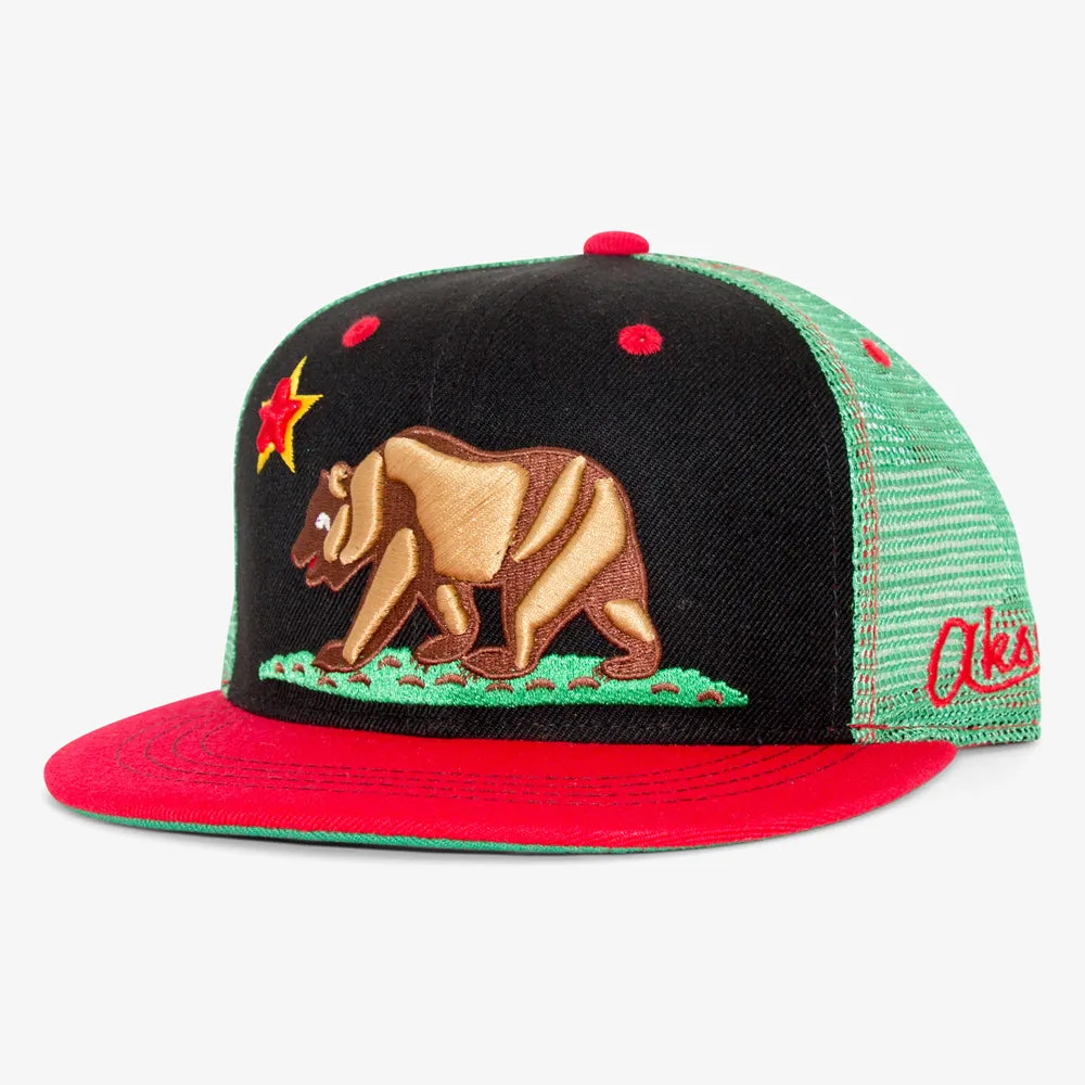 California Grizzly Trucker Hat