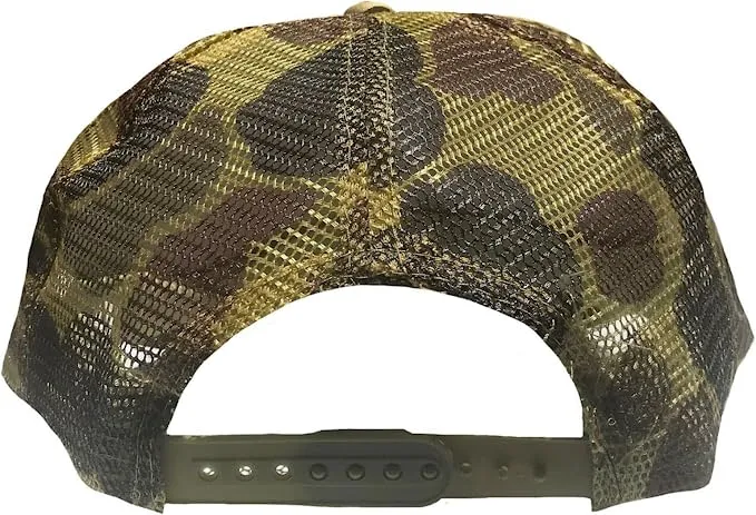 Camouflage Trucker & Baseball Hat/Cap W/ Poly Foam Front & Foam Backing - CPC