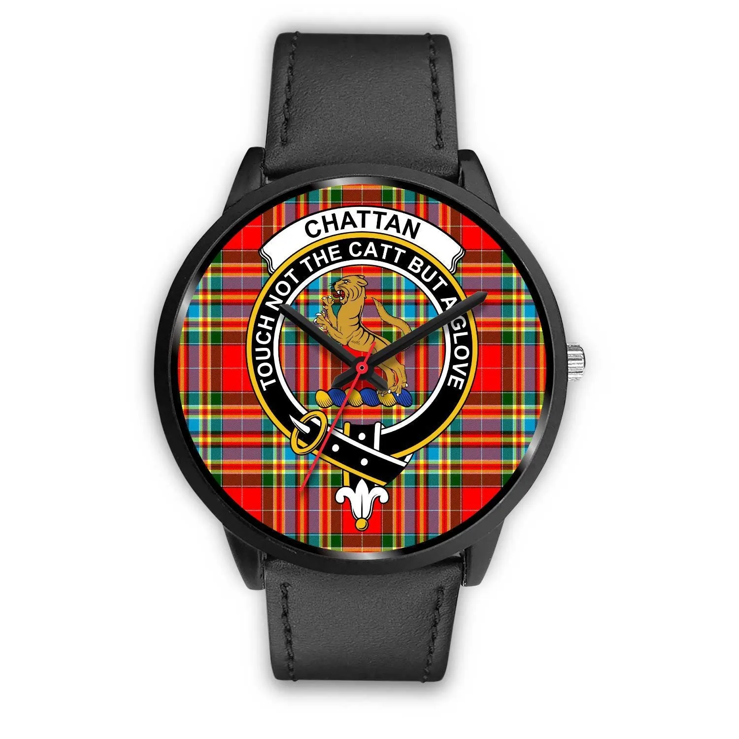 Chattan Clan Badge Tartan Black Watch